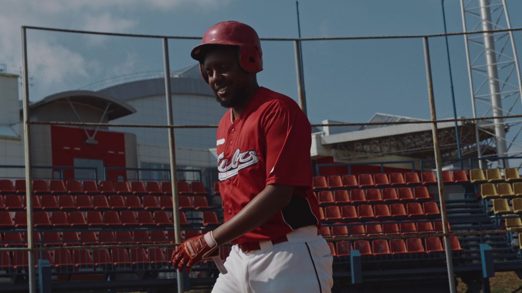 ⁣Slow Motion Baseball Swing