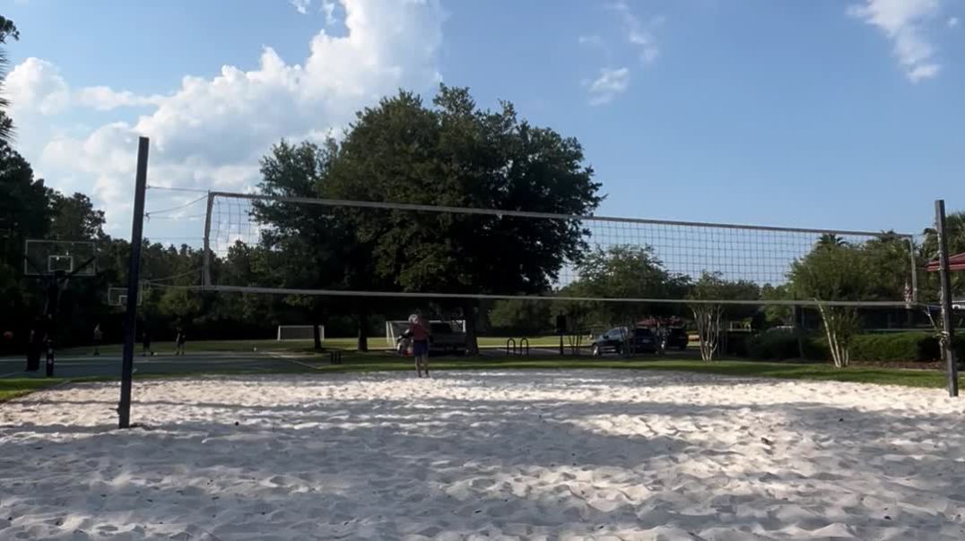 ⁣Volleyball serves